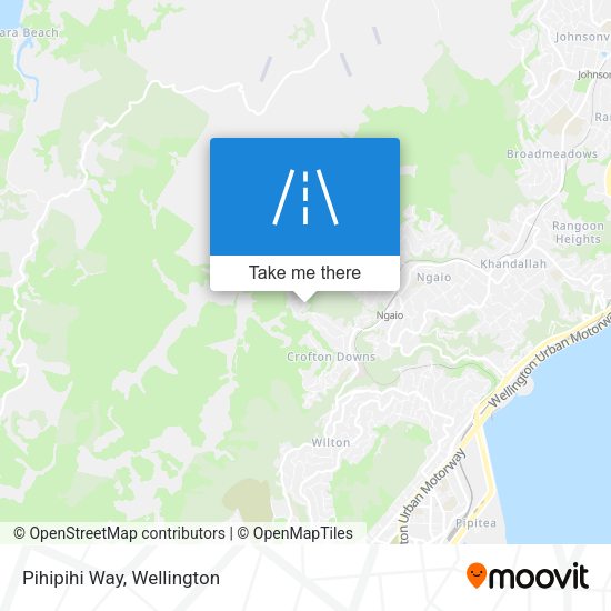 Pihipihi Way map