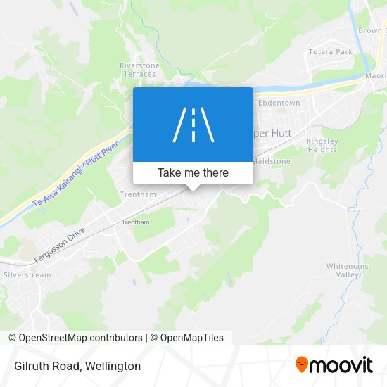 Gilruth Road map