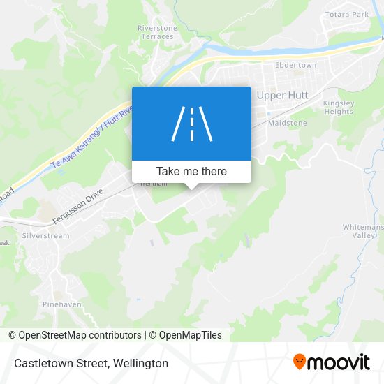 Castletown Street map