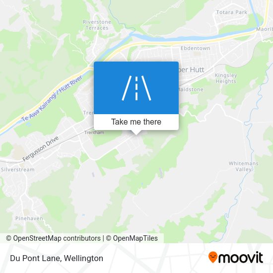 Du Pont Lane map