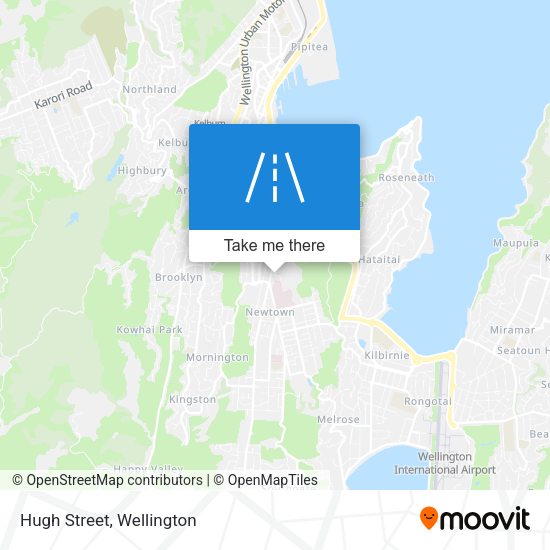 Hugh Street map