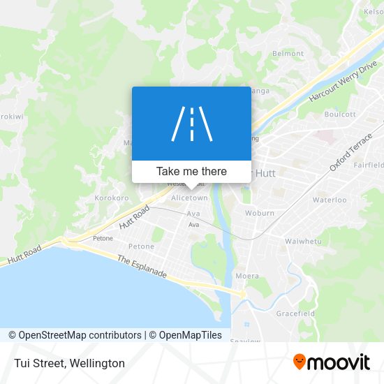 Tui Street map