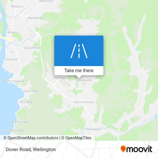Dover Road map
