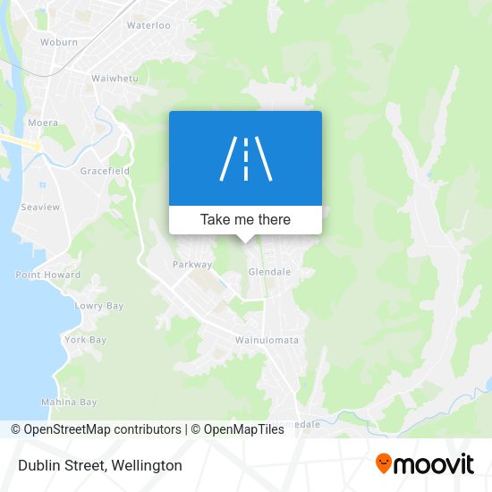 Dublin Street map