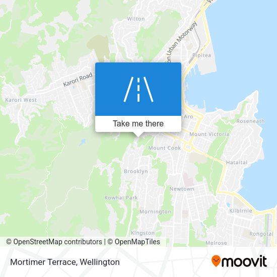 Mortimer Terrace map