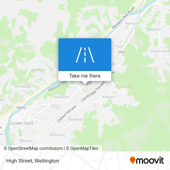 High Street map