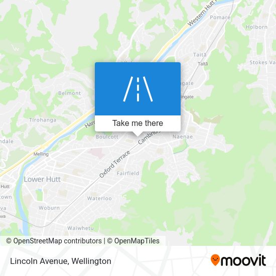 Lincoln Avenue map
