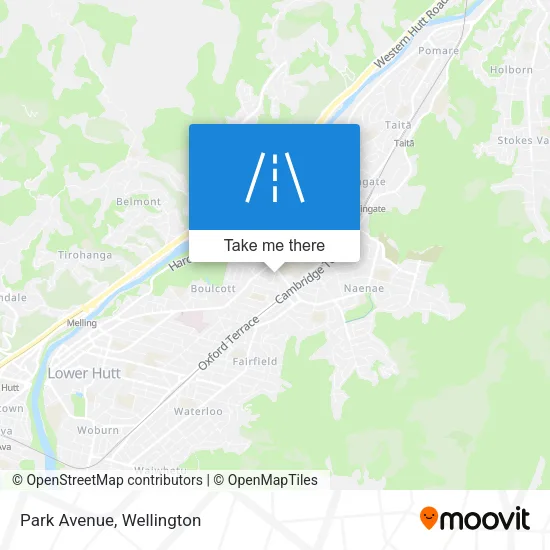 Park Avenue map