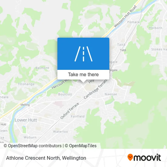 Athlone Crescent North map