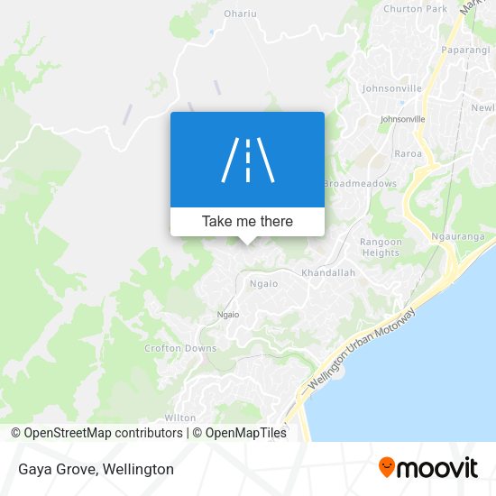 Gaya Grove map