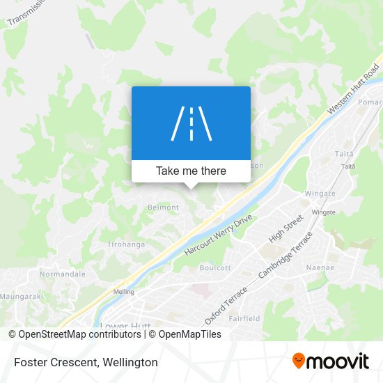 Foster Crescent map