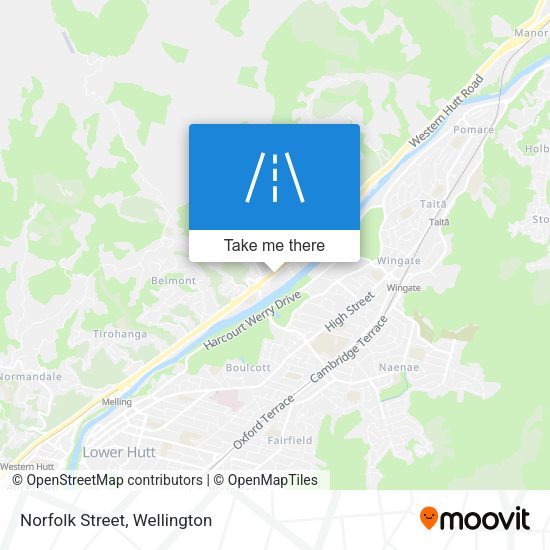 Norfolk Street map