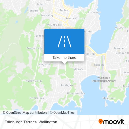 Edinburgh Terrace map