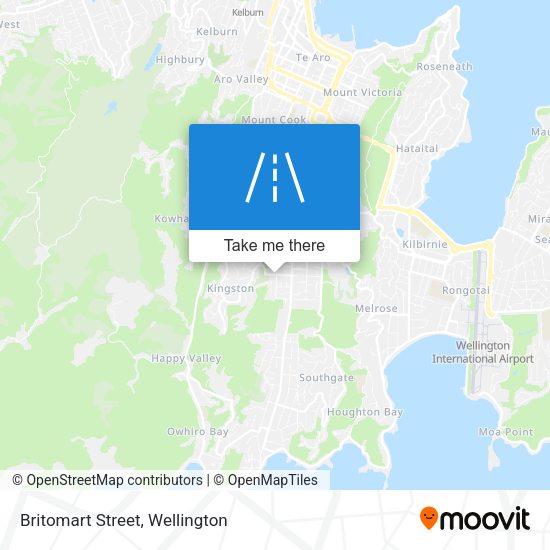 Britomart Street map