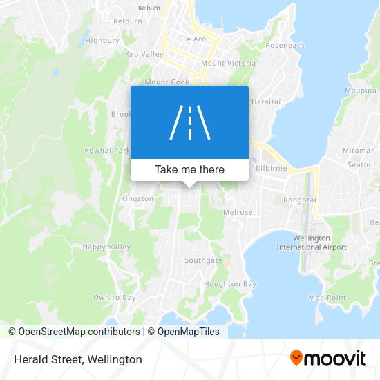 Herald Street map