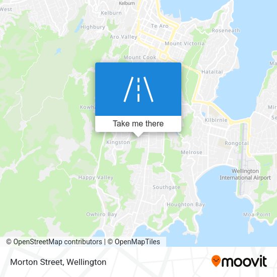 Morton Street map