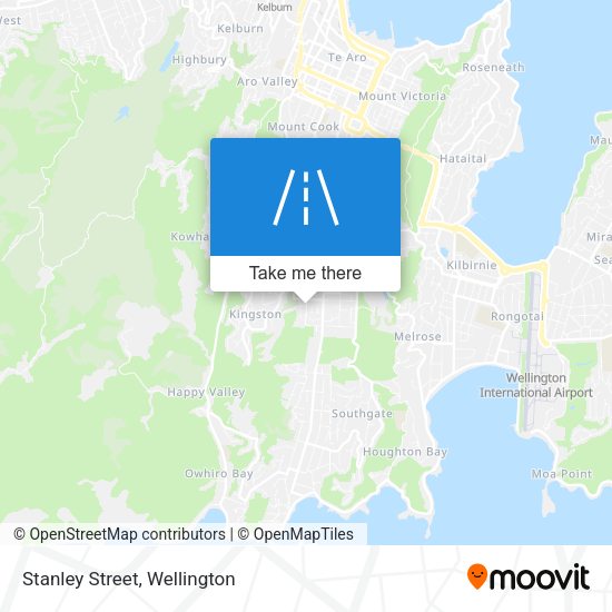 Stanley Street map