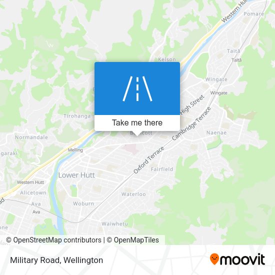 Military Road map