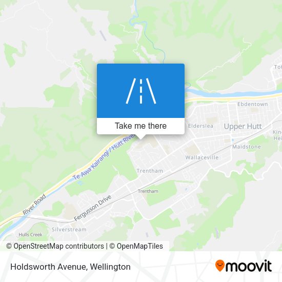 Holdsworth Avenue map