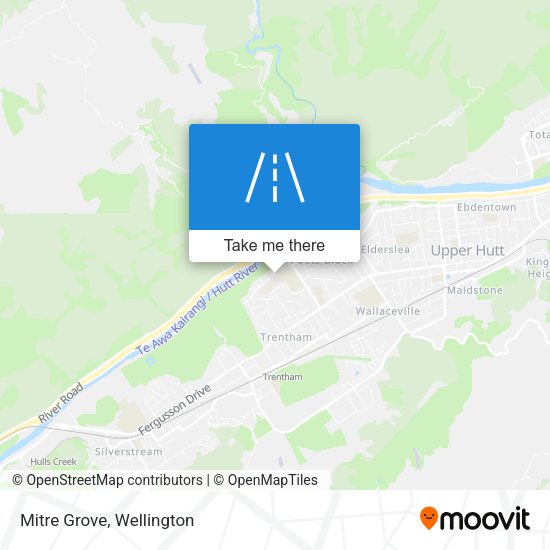 Mitre Grove map