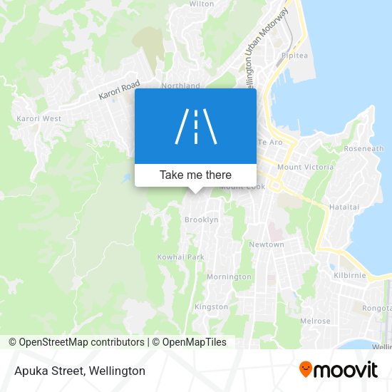 Apuka Street map