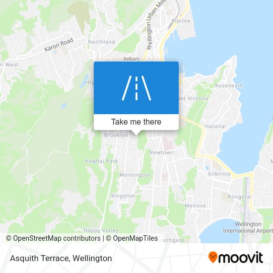 Asquith Terrace map