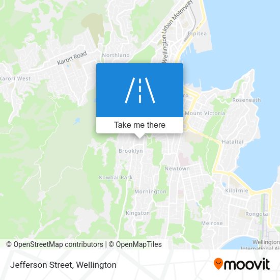 Jefferson Street map