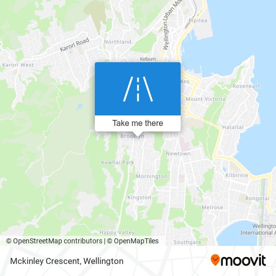 Mckinley Crescent map