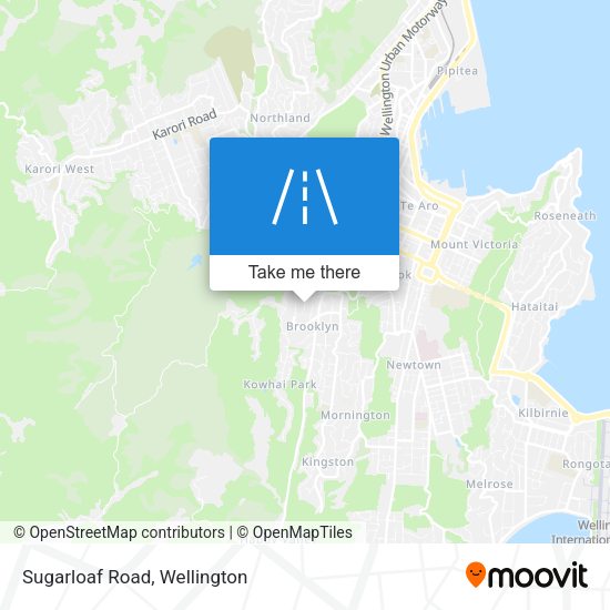 Sugarloaf Road map