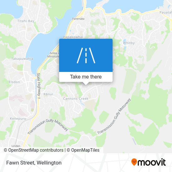 Fawn Street map