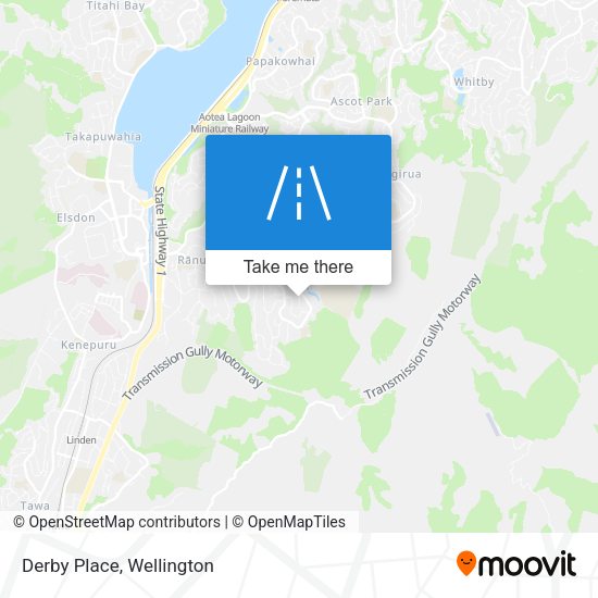 Derby Place map