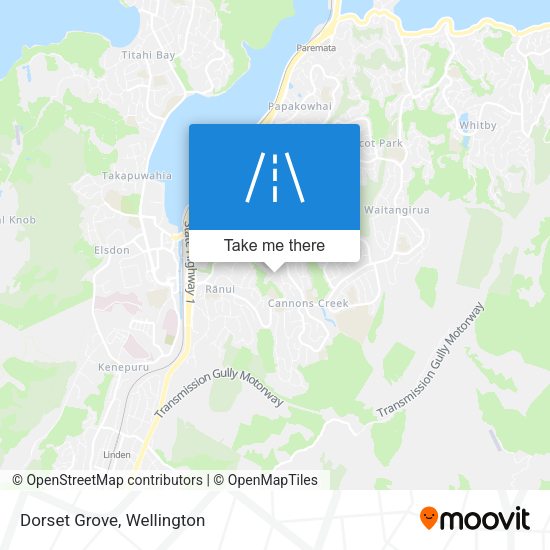 Dorset Grove map