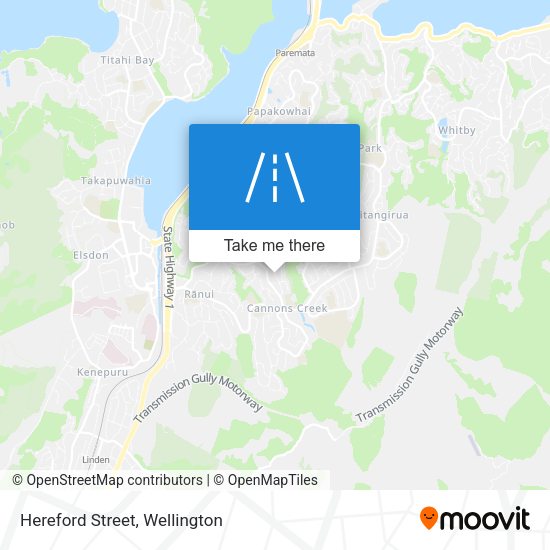 Hereford Street map