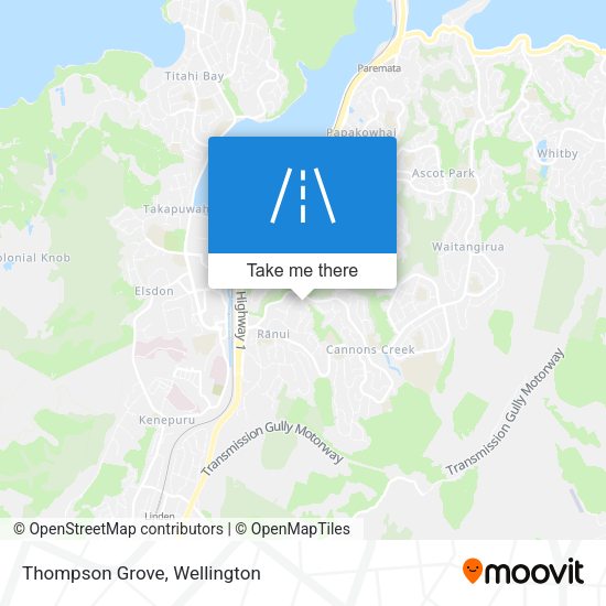 Thompson Grove map