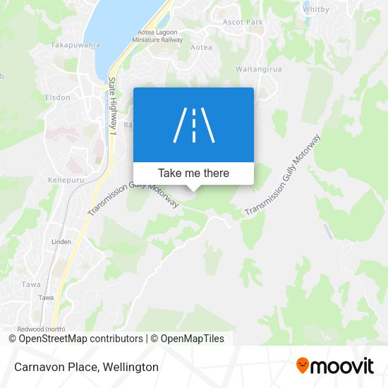 Carnavon Place map