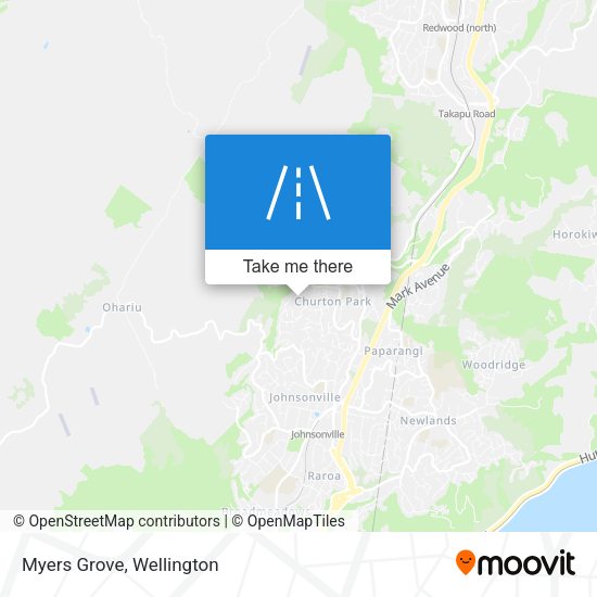 Myers Grove map