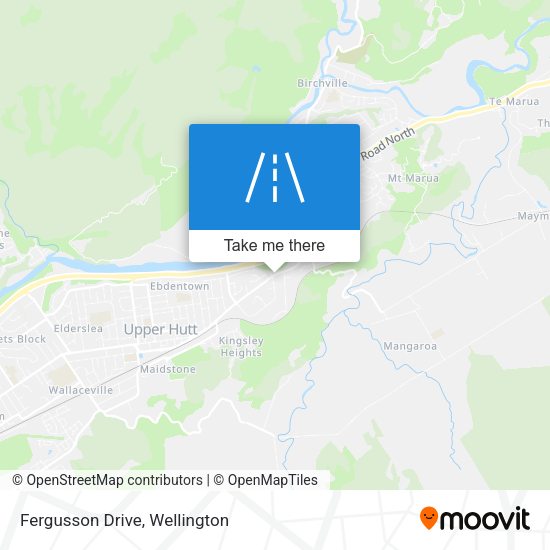 Fergusson Drive map