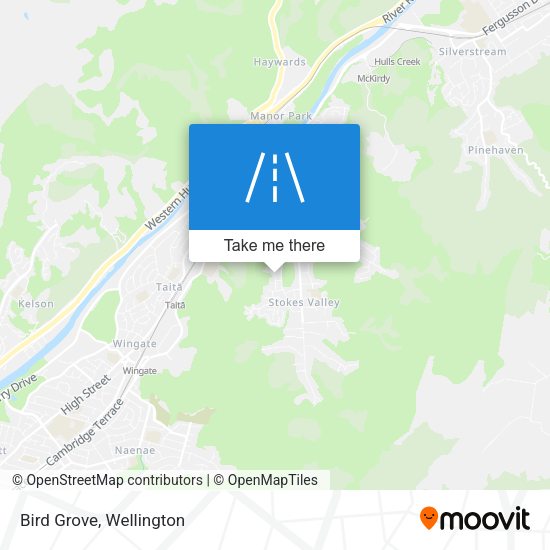 Bird Grove map