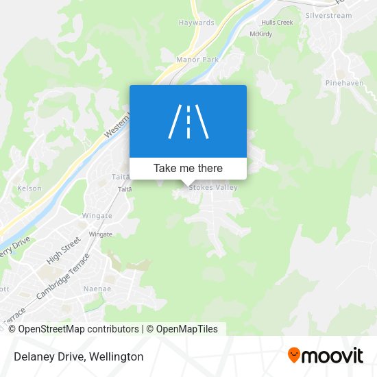 Delaney Drive map