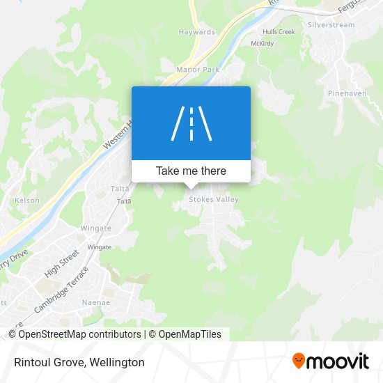 Rintoul Grove map