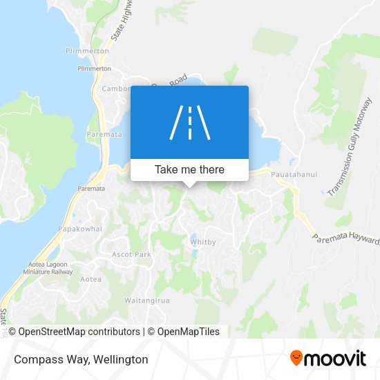 Compass Way map