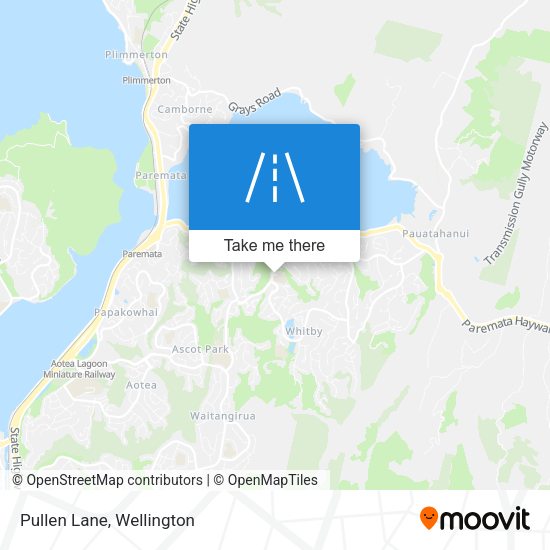 Pullen Lane map