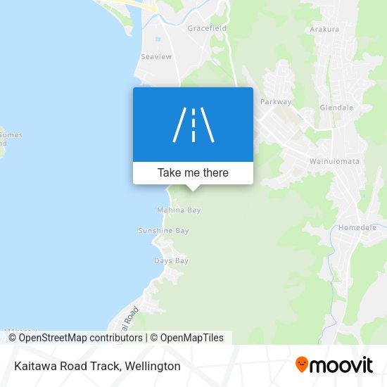 Kaitawa Road Track map