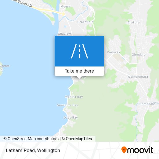 Latham Road map