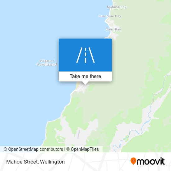 Mahoe Street map