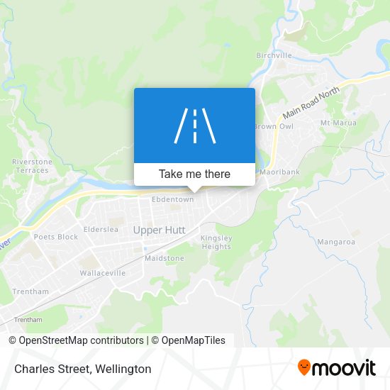 Charles Street map
