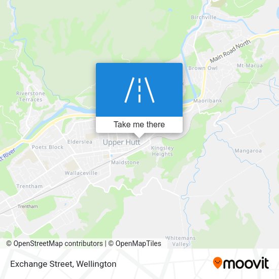 Exchange Street map
