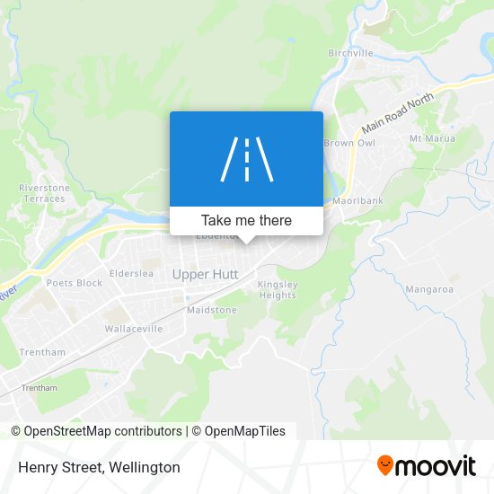 Henry Street map