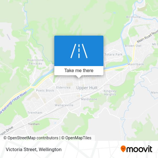 Victoria Street map