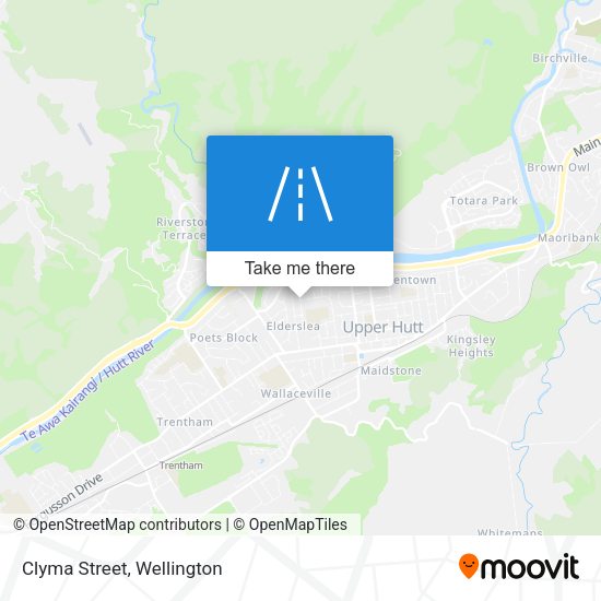 Clyma Street map